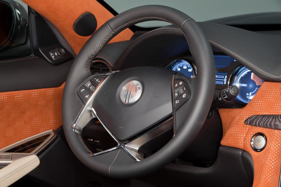Детали интерьера Fisker Karma Surf Concept 2011 года  (фото 30 из 47)